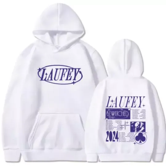 Laufey The Bewitched Tour 2024 Hoodie For Fans Double-Sided Full Size