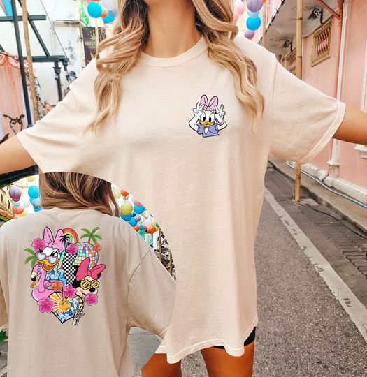 Daisy Duck T-Shirt, Disney Besties Two Sided T-Shirt