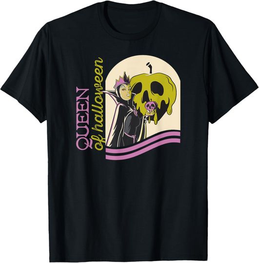 Villains Evil Queen of Halloween T-Shirt, Villains Evil T-Shirt
