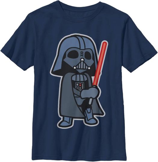 STAR WARS Darth Vader Cartoon T-Shirt, Star Wars T-Shirt