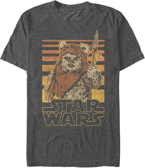 STAR WARS Ewok Gradient T-Shirt, Star Wars T-Shirt