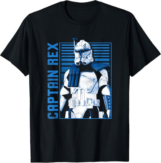 Star Wars Ahsoka Captain Rex Vintage T-Shirt, Star Wars T-Shirt