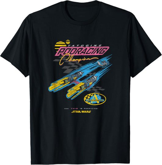 Star Wars Tatooine Podracing Champion Vintage T-Shirt, Star Wars T-Shirt