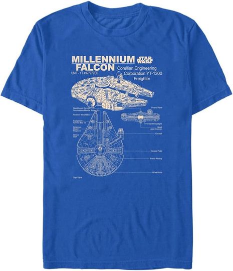 STAR WARS Millennium Falcon T-Shirt, Star Wars T-Shirt