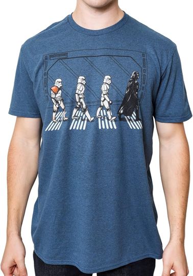 STAR WARS Death Star Road Stormtrooper Crossing T-Shirt, Star Wars T-Shirt