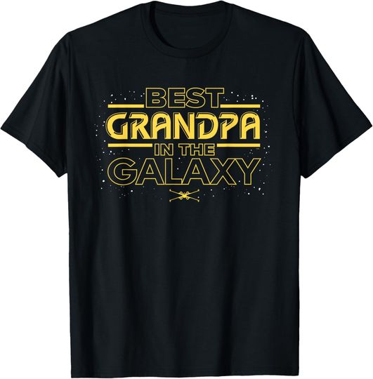Star Wars Best Grandpa in the Galaxy Father’s Day T-Shirt, Star Wars T-Shirt