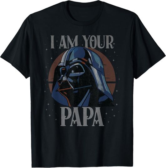 Star Wars Darth Vader I Am Your Papa Retro Father’s Day T-Shirt, Star Wars T-Shirt