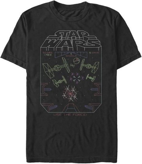 STAR WARS Big & Tall Red 5 Standing T-Shirt, Star Wars T-Shirt
