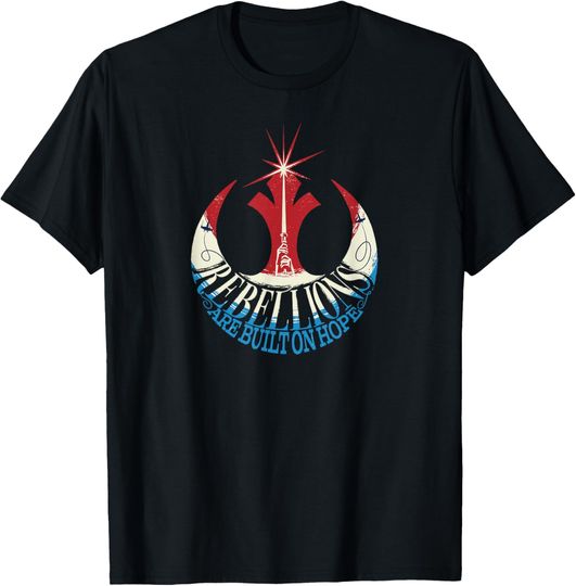 Star Wars Rebel Alliance Rebellions are Built on Hope T-Shirt, Star Wars T-Shirt