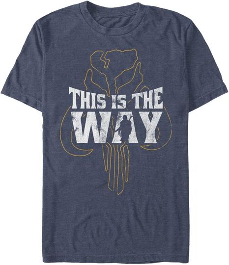 STAR WARS Big & Tall Mandalorian This Is The Way T-Shirt, Star Wars T-shirt