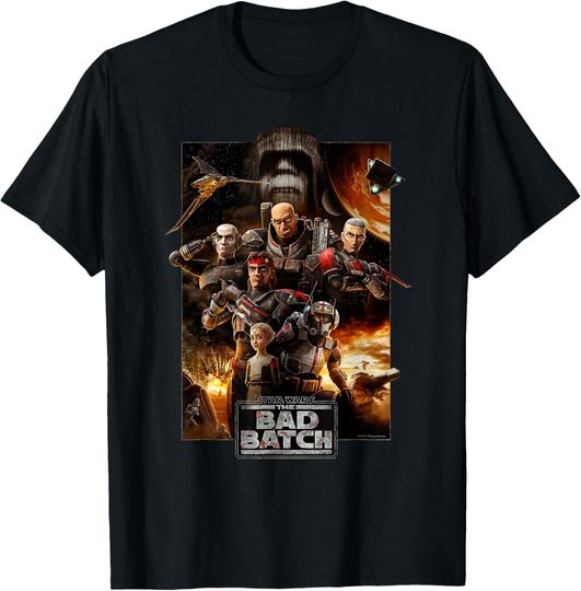 Star Wars The Bad Batch Series T-Shirt, Star Wars T-Shirt