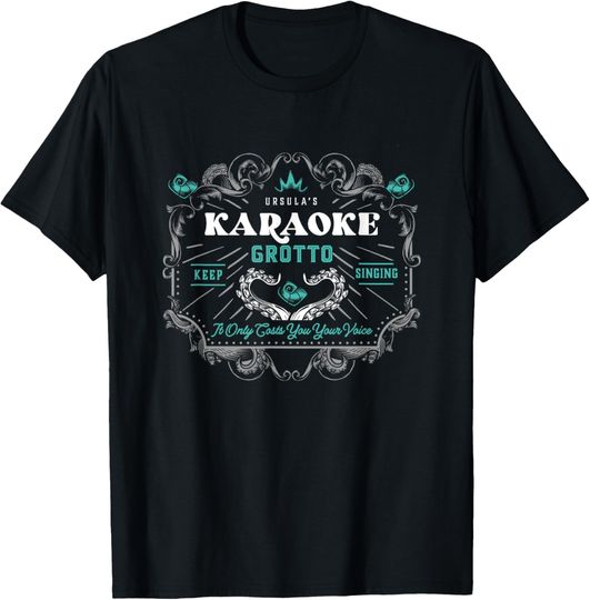 Disney Villains Ursula's Karaoke Keep Singing T-Shirt