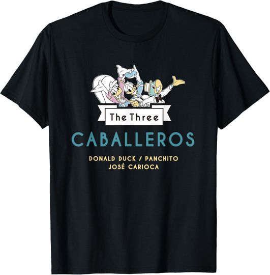 Disney Vintage The Three Caballeros Donald Duck T-Shirt, Donald T-Shirt