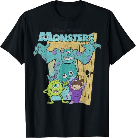 Discover Disney Pixar Monsters Inc Mike Sully Boo T-Shirt