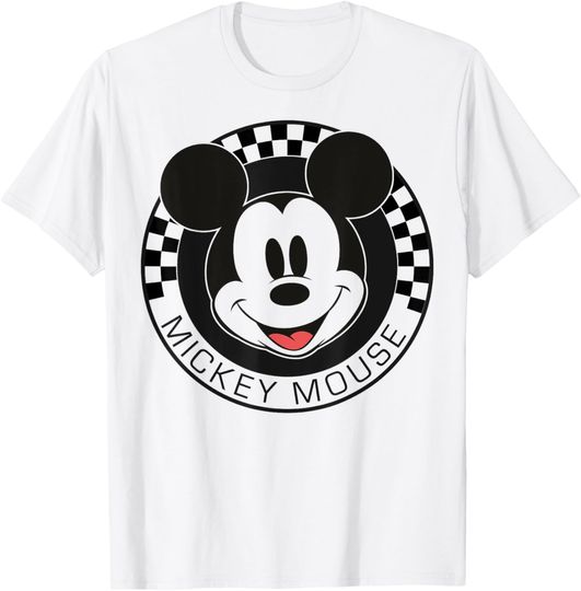 Disney Mickey Mouse Checkerboard T-Shirt