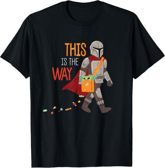 Star Wars The Mandalorian Grogu This is The Way Halloween T-Shirt, Star Wars T-Shirt
