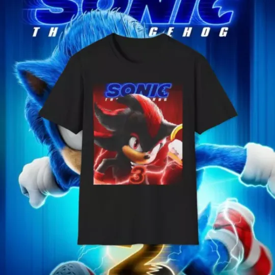 Sonic The Hedgehog 3 Unisex T-Shirt