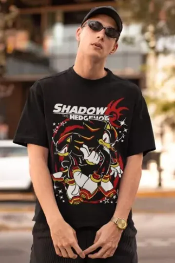 Sonic Movie Shadow The Hedgehog Unisex Tshirt