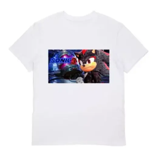 Sonic the Hedgehog 3 Movie T Shirt