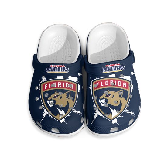 Florida Panthers Sandals, Clogs, Toe Sandal Soft Lightweight Footwear Men Women