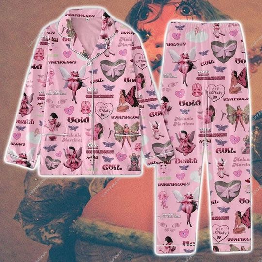 Portals Tour Pajamas Set, Melanie Martinez Tour Pajamas Set, Melanie Pajamas