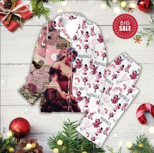Portals Tour Pajamas Set, Melanie Martinez Tour Pajamas Set, Melanie Pajamas