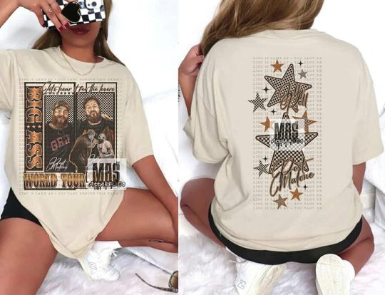 Jelly Roll Post Malone Tour shirt