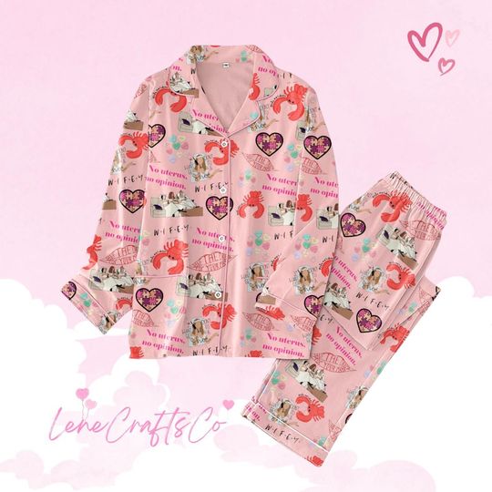 Valentine Friends TV Series Pajamas, Wifey Pajama Set Women, Retro Sitcom Pajamas Pants, Friends Holiday Pajamas, Valentine Pajamas