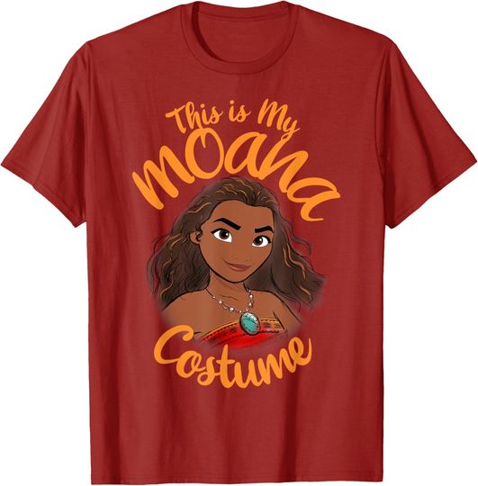 Disney Moana This Is My Costume T-Shirt, Moana T-Shirt