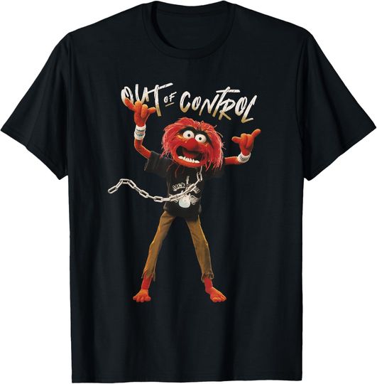 Disney The Muppets Animal Out of Control T-Shirt, The Muppets Animal T-Shirt