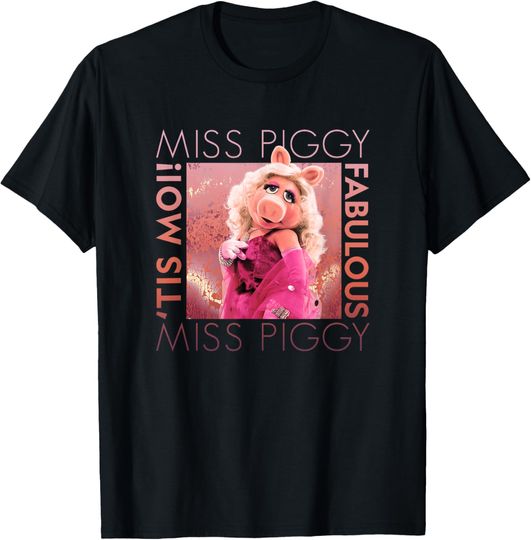 Disney The Muppets Miss Piggy 'Tis Moi Fabulous T-Shirt, Miss Piggy T-Shirt