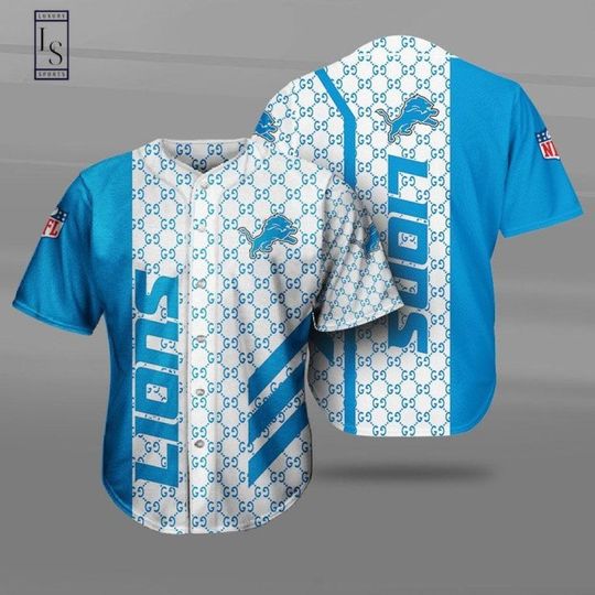 Detroit Baseball Jersey, Detroit Lions Baseball Jersey