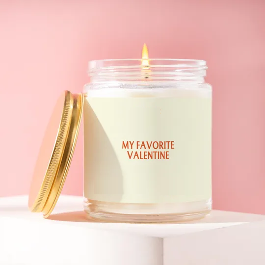 Valentine Gift Funny Candle Favorite Valentine Candle Romantic Gift for Him Her