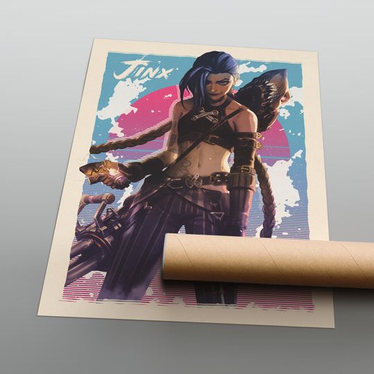 League of Legends Jinx Poster