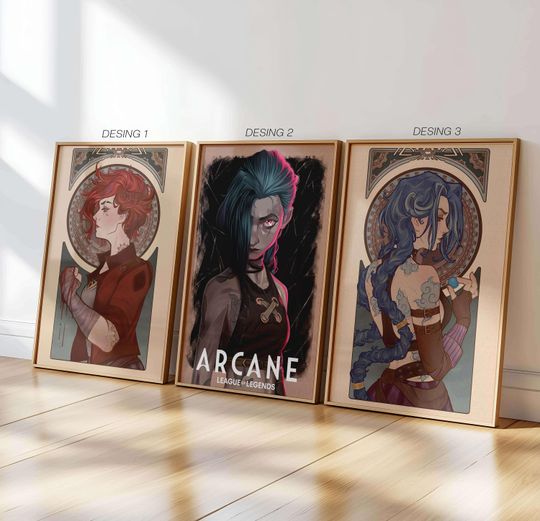 Epic Arcane Tv Show Poster | League of Legends | Gaming Gifts