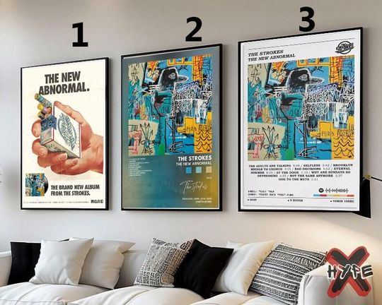 The Strokes Poster Print | The New Abnormal Poster