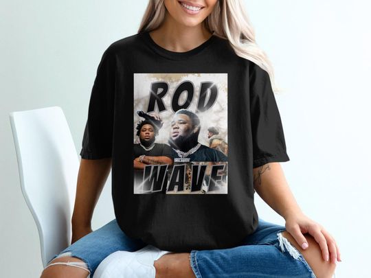 Rod Wave Graphic T-Shirt, Hip Hop Music T-Shirt, Rap Artist Concert Tee