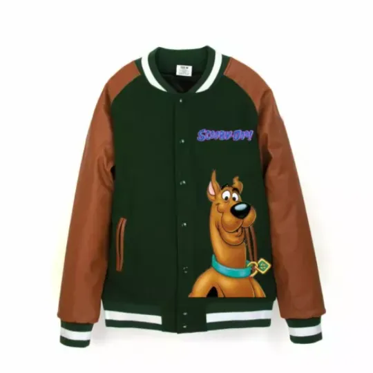 Scooby-Doo This Is My Watching Baseball Jacket