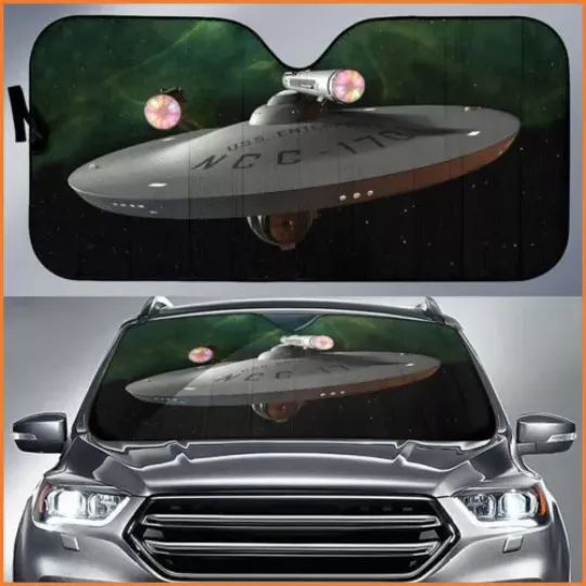 Discover Car Sunshade startrek2020 Ship Auto Sun Shade Automotive Sunshade