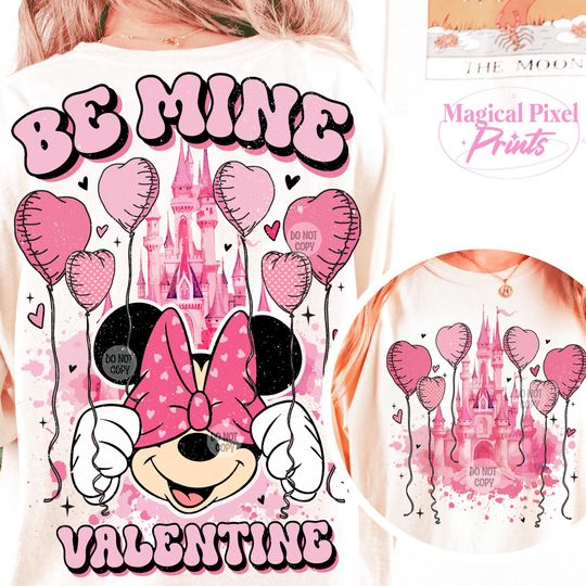 Be Mine Valentine Sweatshirt, Mouse Love Sweatshirt, Funny Valentine's DayValentines Couple Sweatshirt, Magical Valentines Sweatshirt