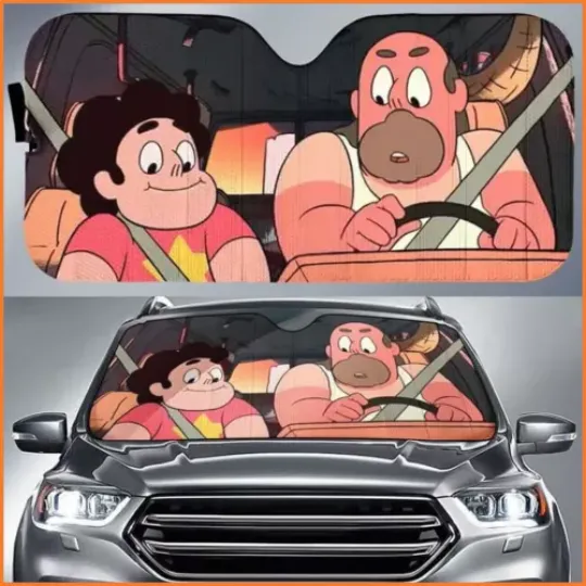 Car Sunshade Steven Universe Auto Sun Shade Windshield Protector