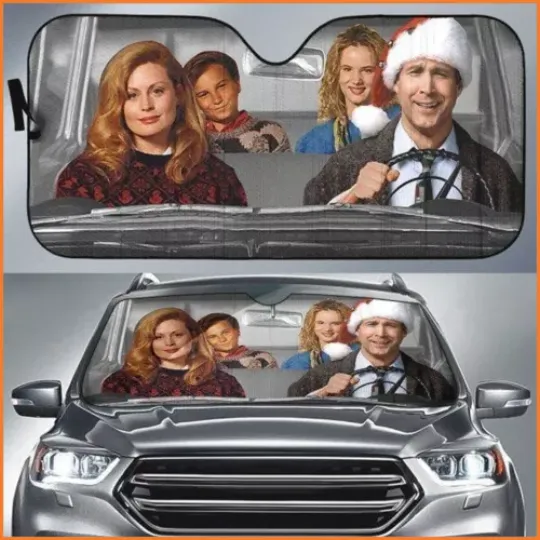 National Lampoons Christmas Vacation Auto Sun Shade Car Sunshade Car Heat