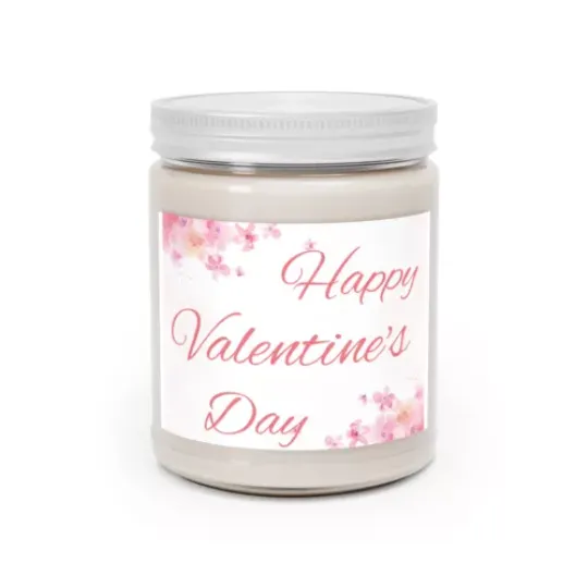 Happy Valentine's Day Scented Candles