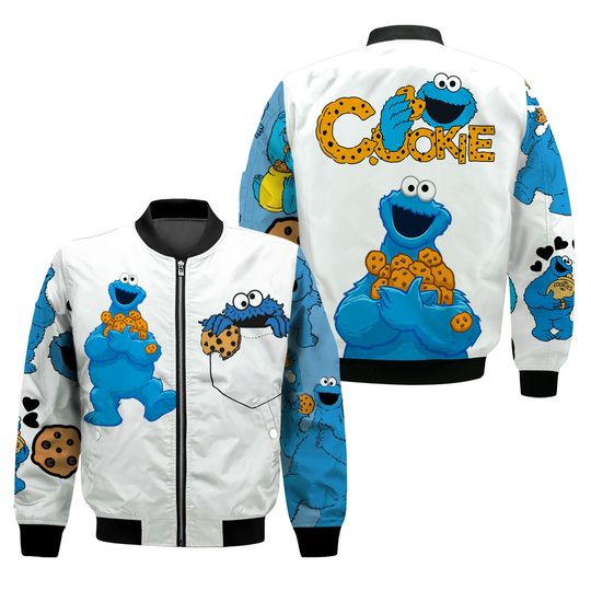 Cookies hungry blue monster pocket Bomber