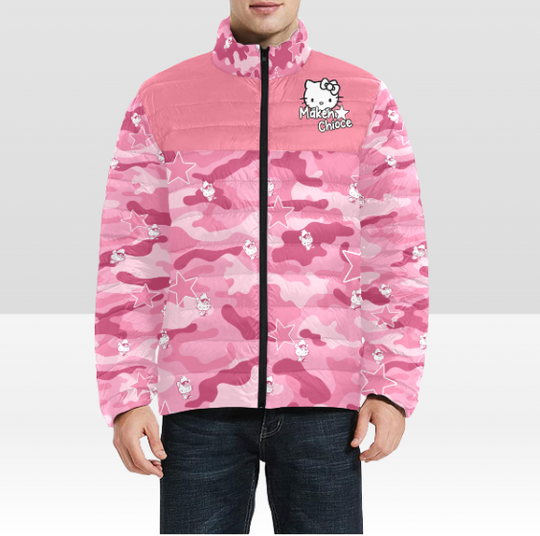 Y2K Hello Kitty Winter Women Puffer Jacket