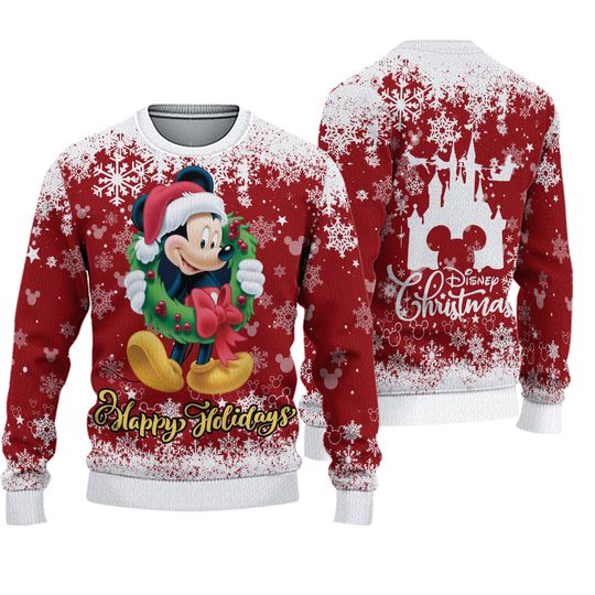 Disney Mickey Christmas Ugly Sweater