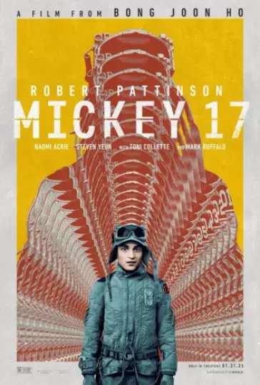 Mickey 17 Robert Pattinson 2025 Movie PREMIUM POSTER