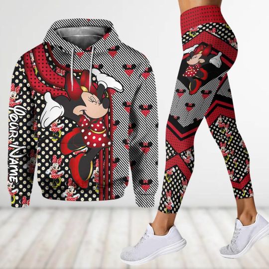 Custom Minnie Mouse Hoodies, Intermational Women's Day Gift, Mother's Day Gift, Gift For Women