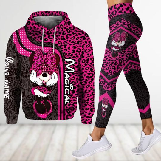 Custom Minnie Mouse Hoodies, Intermational Women's Day Gift, Mother's Day Gift, Gift For Women