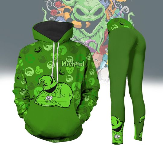 Oogie Boogie Hoodie Legging, Boogieman Hoodie, Intermational Women's Day Gift, Mother's Day Gift, Gift For Women